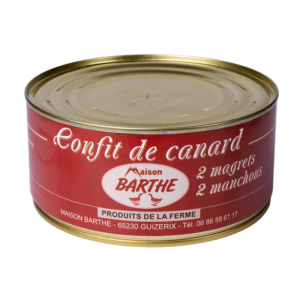 Confit de Canard (2 Magrets et 2 Manchons)