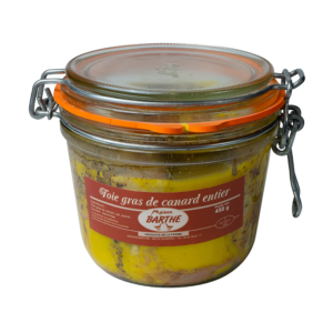 Foie gras de canard entier mi-cuit