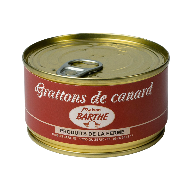 Grattons de canard